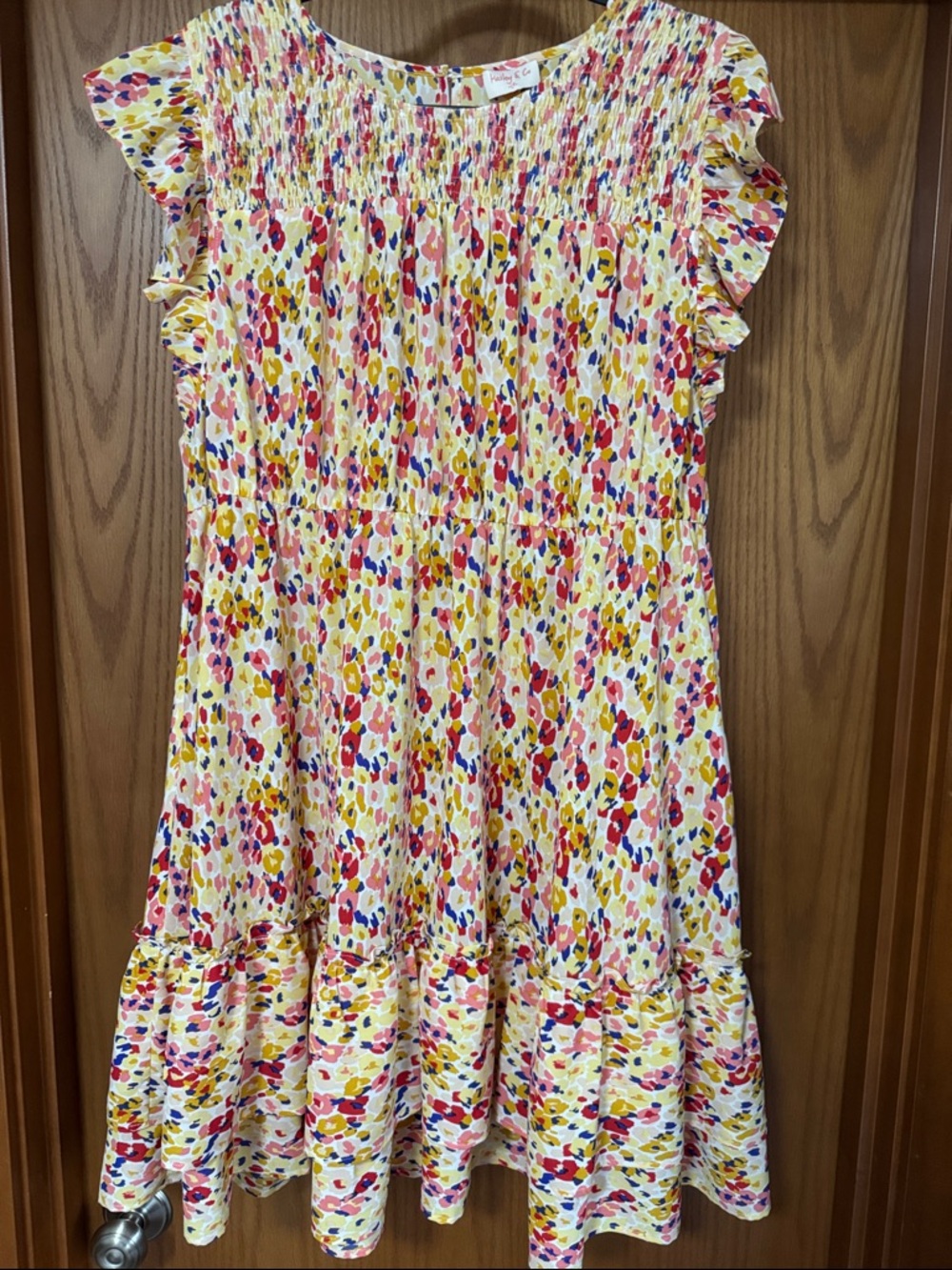 Multicolor Floral Smocked Sundress